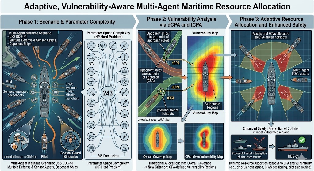 Adaptive Maritime Resource Allocation